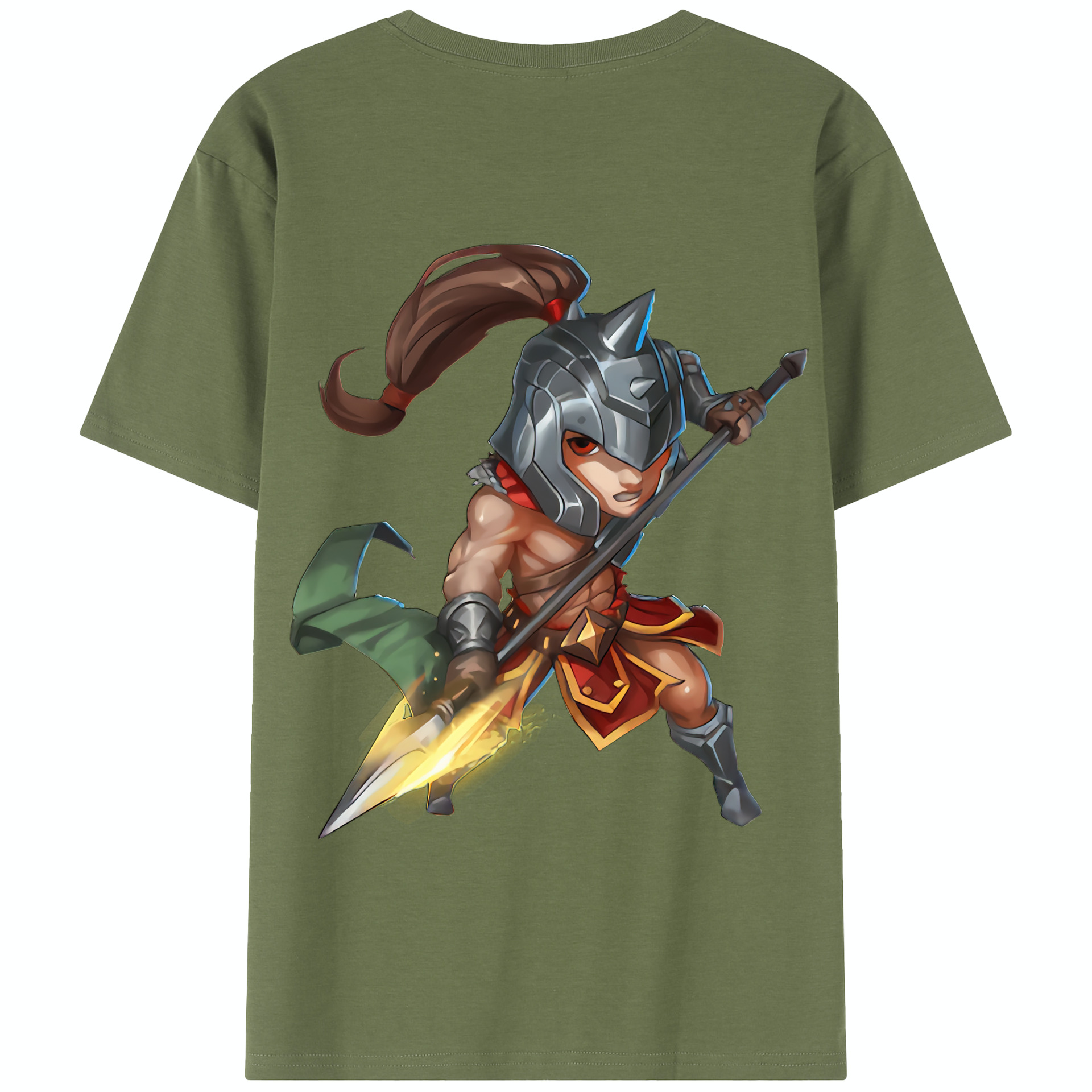 リーグ・オブ・レジェンド League of Legends LOL 綿100％半袖Tシャツ（背面プリント）